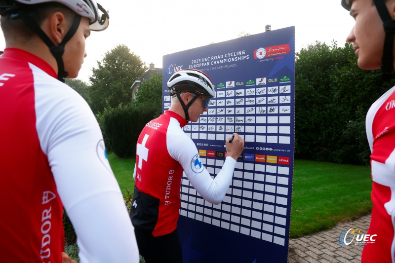 2023 UEC Road European Championships - Drenthe - Junior Men's Road Race - Drijber - Col Du VAM 111 km - 23/09/2023 -  - photo Luca Bettini/SprintCyclingAgency?2023